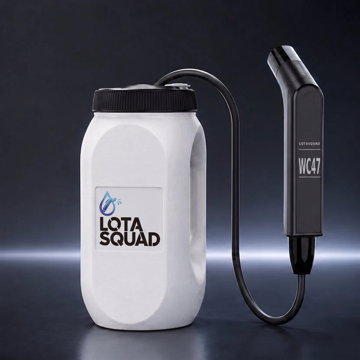 LotaSquad WC47™ Portable Electric Bidet – 2.5L Rechargeable Wash System